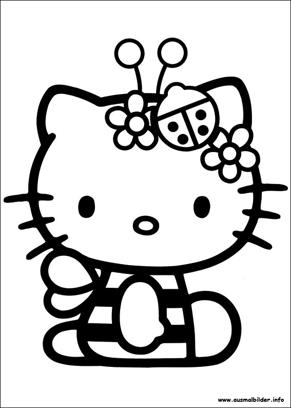 Hello Kitty malvorlagen